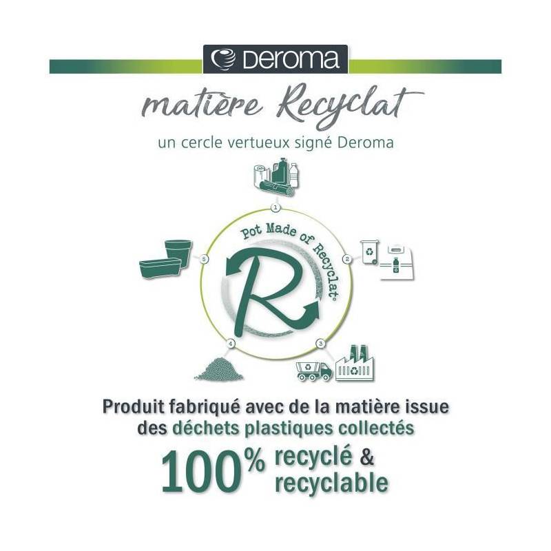 Deroma - Muret Like R - Hauteur 99 Cm - Blanc - Deroma - Imagen 4