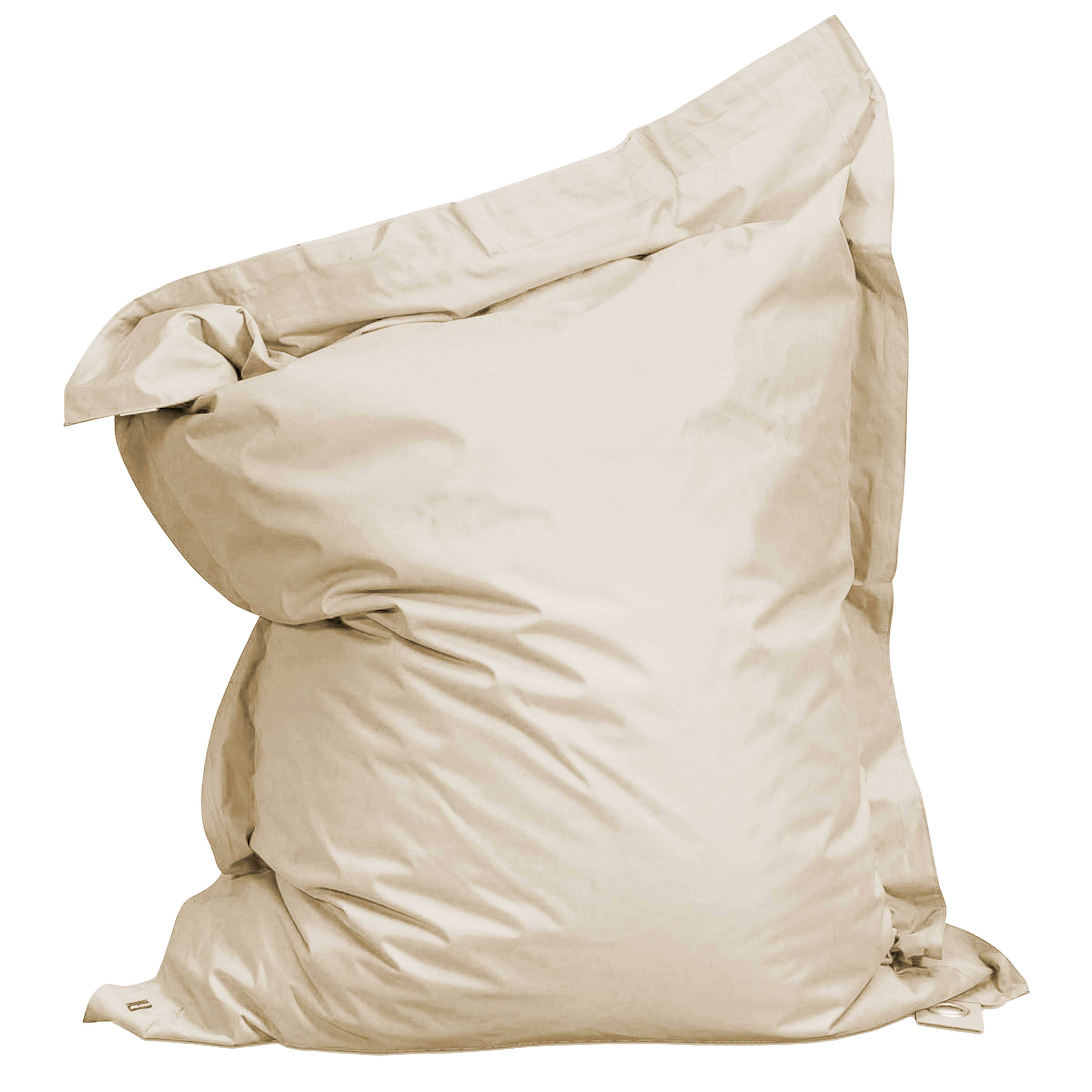 Oviala - Housse vide de coussin de sol XL ivoire Solys - Oviala - Imagen 1