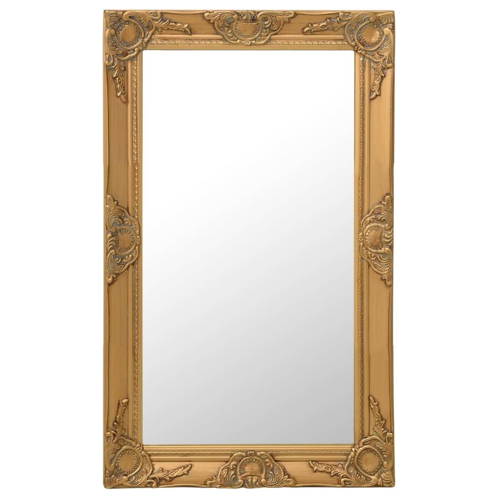 Maison Chic - Miroir mural style baroque 50x80 cm Doré Maison Chic - Image 2