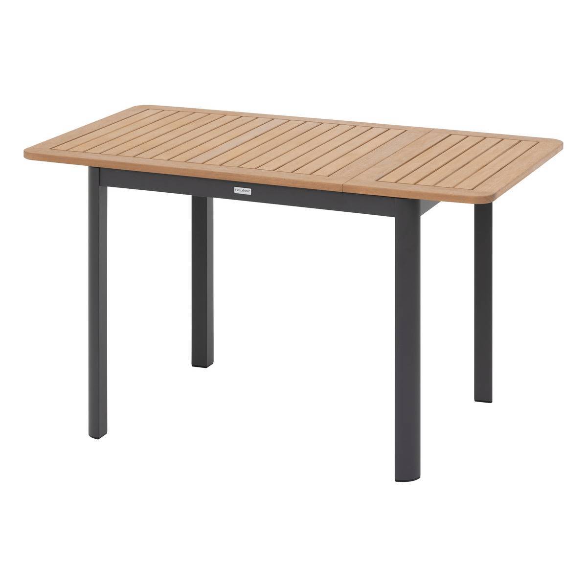 Hesperide - Table de jardin extensible "Folya" en aluminium lin et argile traité époxy 4 places - Hespéride - Imagen 2