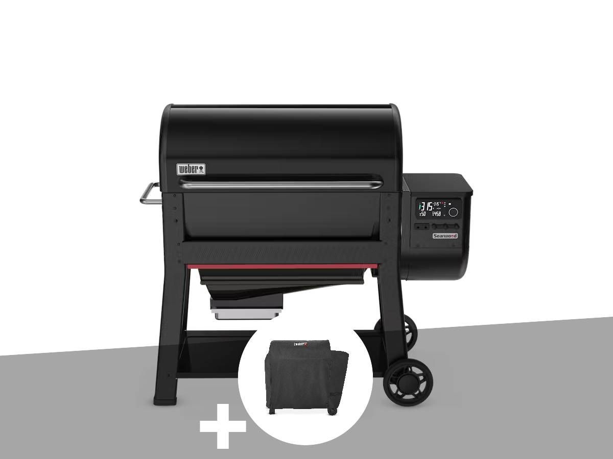 Weber - Barbecue à pellets Searwood XL 600 + Housse - Weber - Image 1