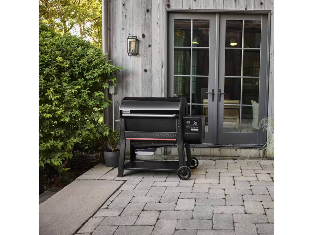 Weber - Barbecue à pellets Searwood XL 600 + Housse - Weber - Image 4
