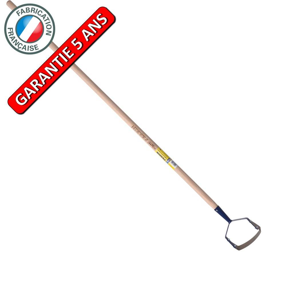 Outils Perrin - Grattoir lame de 14 manche 1,30m outil à main idéal pour désherber le jardin et les allées Outils Perrin