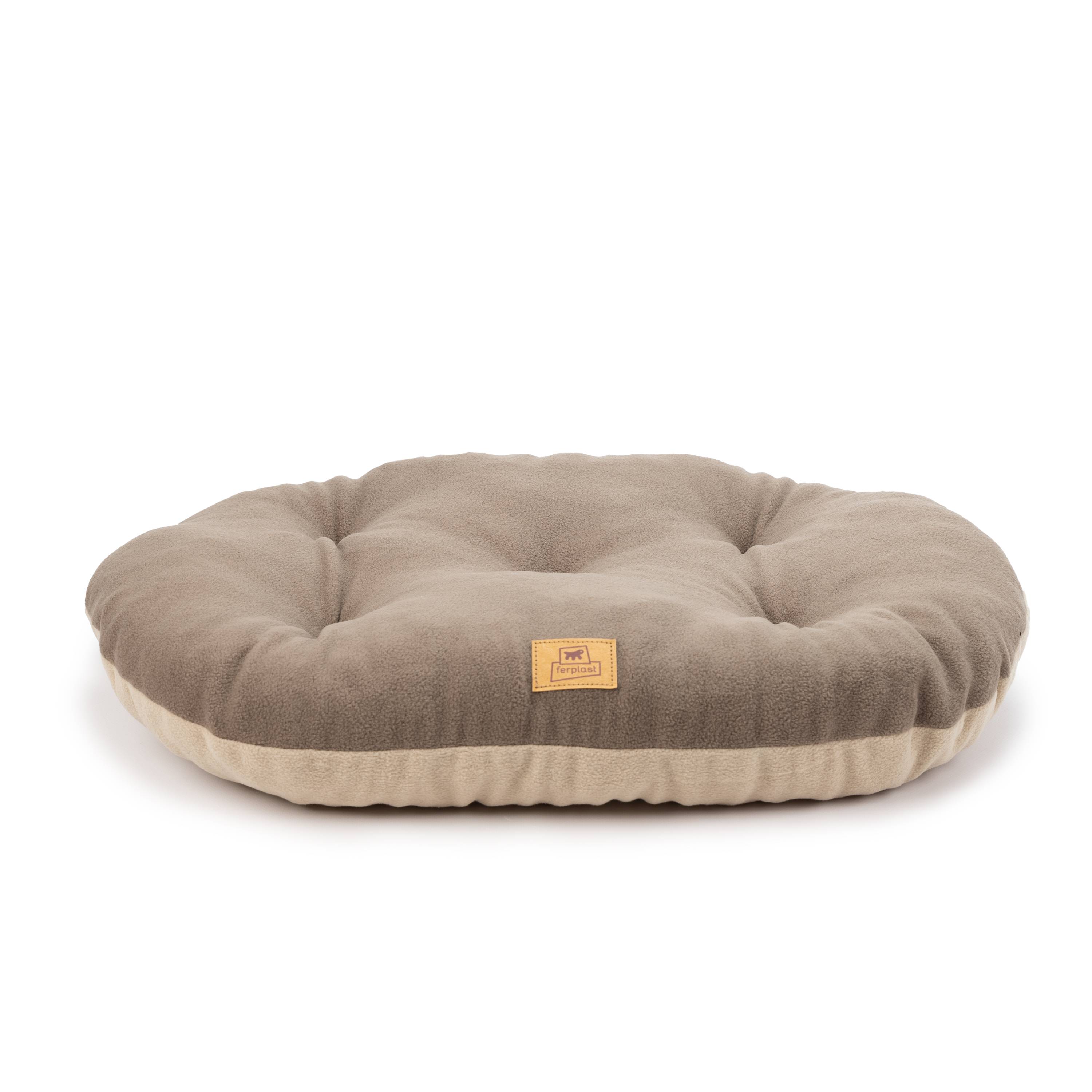 Ferplast - Ferplast Coussin Chien, Tapis Chien RELAX 65/6 MICROFLEECE, Coussin Chat, Lit pour Chiens Chats, Matelas Animaux, Coussin pour Panier Chien et Chat, - Imagen 1