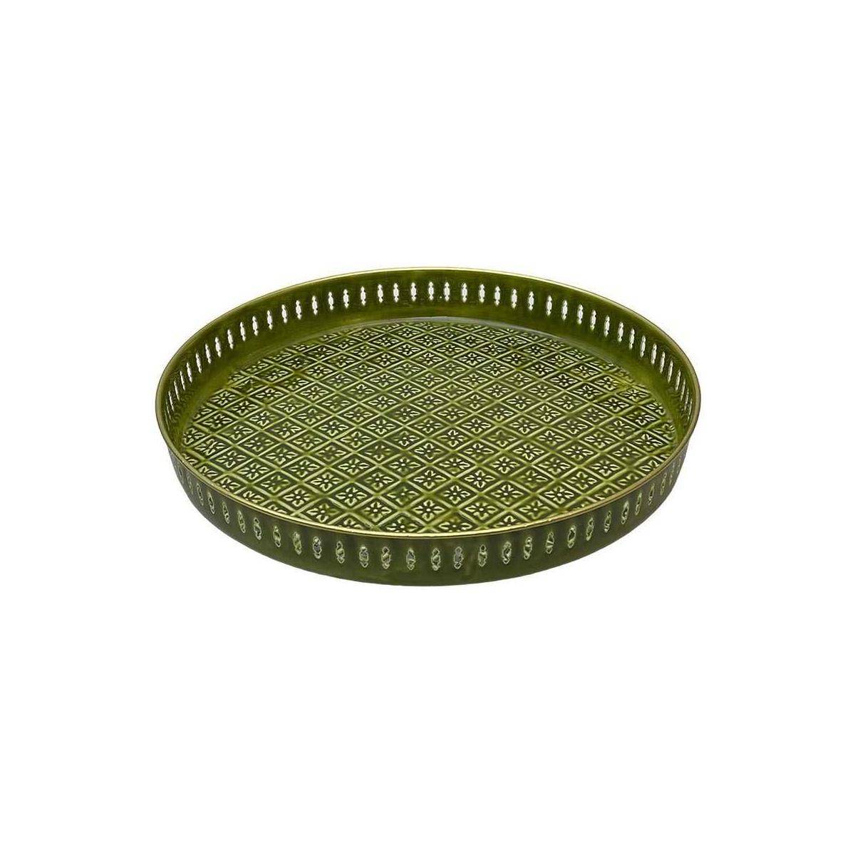Bazardeluxe - Plateau en métal Jali 60 cm - Imagen 1