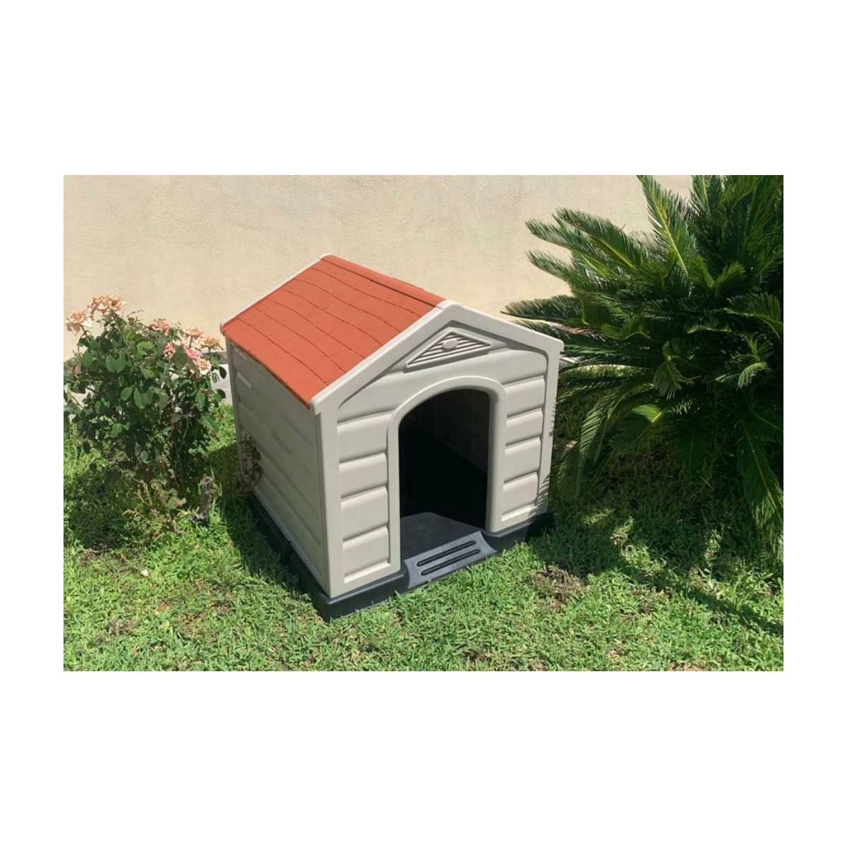 Niche pour Chien 92 X 92 X 89 cm Polypropylène Confort thermique DOGGY - Imagen 3