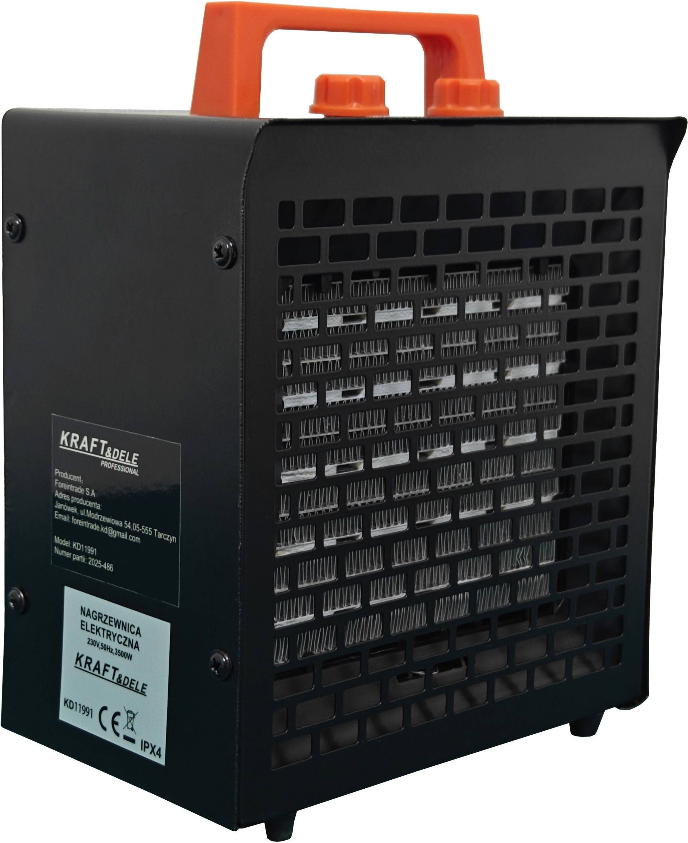 Radiateur Électrique 3500 W Chauffage Puissant Pour Intérieur - Image 2