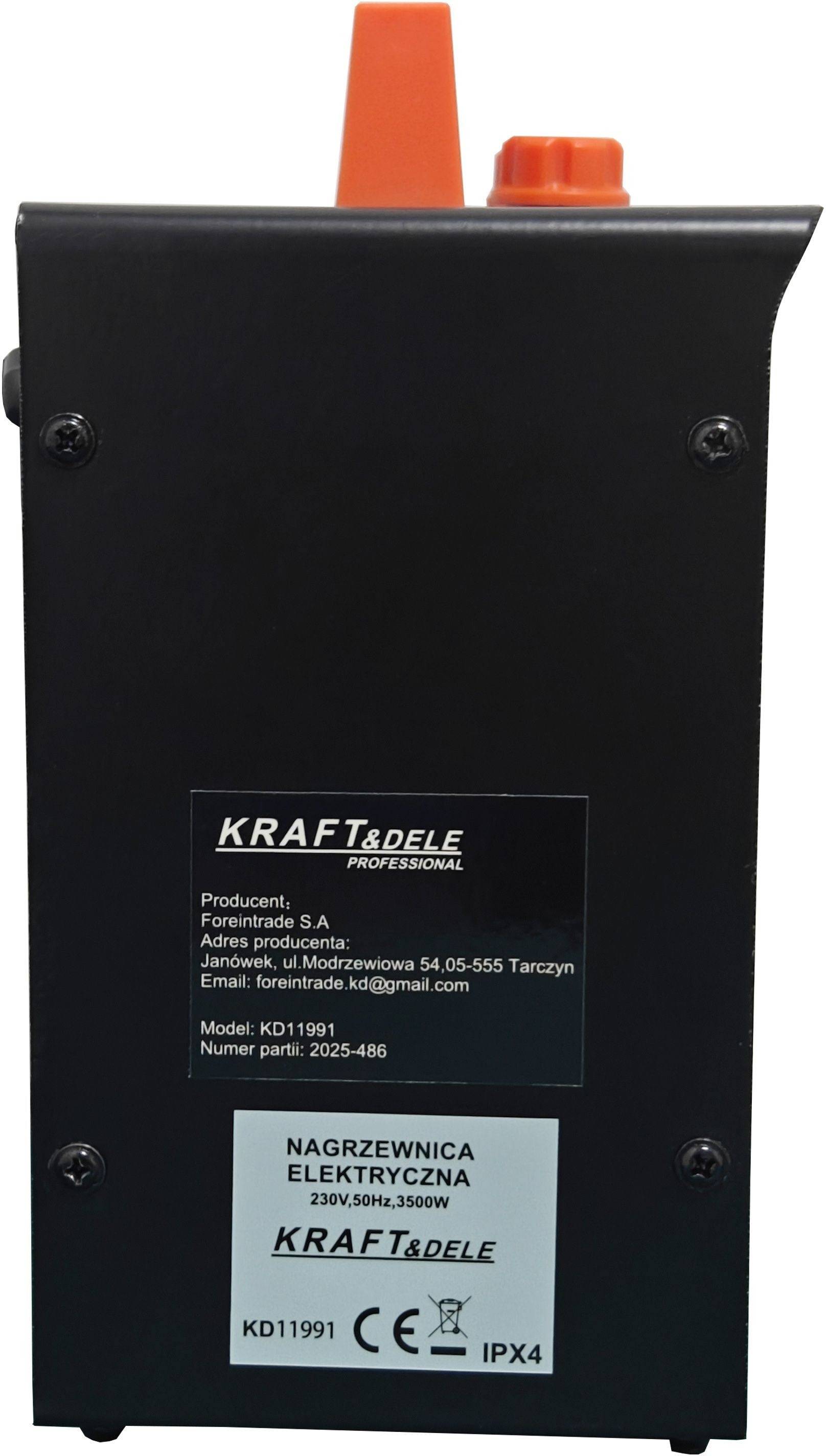 Radiateur Électrique 3500 W Chauffage Puissant Pour Intérieur - Image 10
