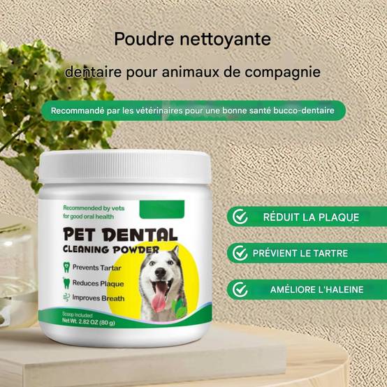 IntiMeg - Poudre pour nettoyer les dents des animaux de compagnie IntiMeg - Image 2