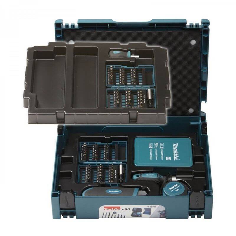 Makita - Coffret de 96 forets et mèches MAKITA B-49725 coffret Makpac Makita - Imagen 2