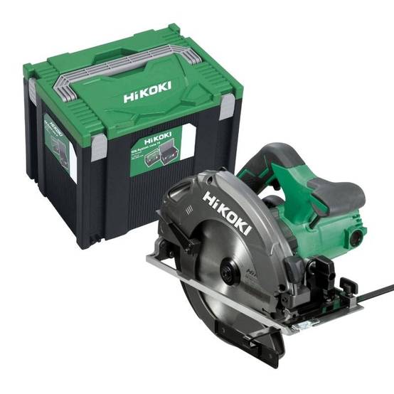 Scie circulaire Ø165mm 18V - HIKOKI - avec 2 batteries 18V 5.0Ah - chargeur - coffret - C18DBALWPZ - Image 1