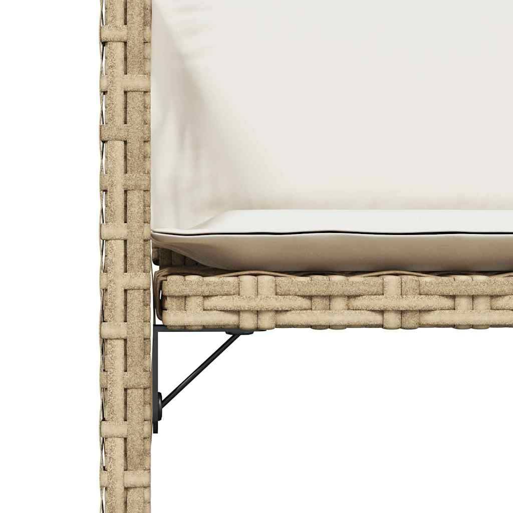 Prolenta Premium - Chaises de jardin rotin beige  50,5 x 54 x 79 cm  - Prolenta premium p3116.8 - Image 9