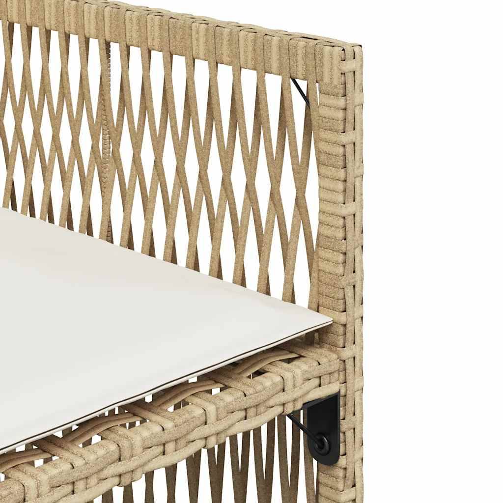 Prolenta Premium - Chaises de jardin rotin beige 50,5 x 54 x 79 cm - Prolenta premium p3116.8 - Image 10