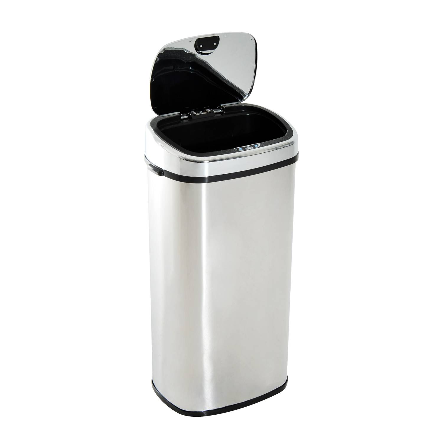 Sans Marque - Distributeur papier essuie-tout 68 L capteur infrarouge ouverture automatique manuelle plateau 40,5x29,5x78 cm - Image 1