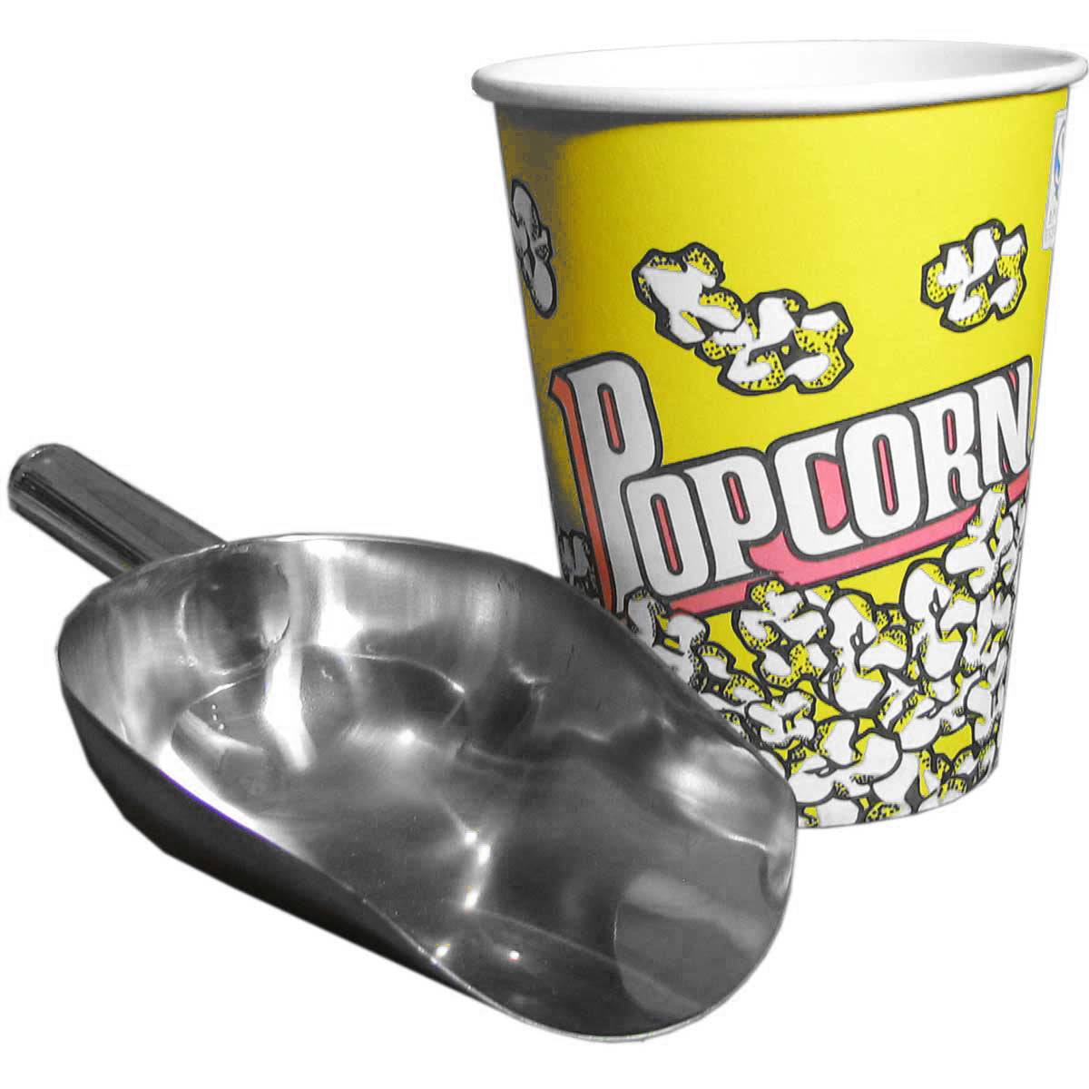 Kukoo - Pelle à Popcorn en Acier Inoxydable Gris 0.10kg - Imagen 3