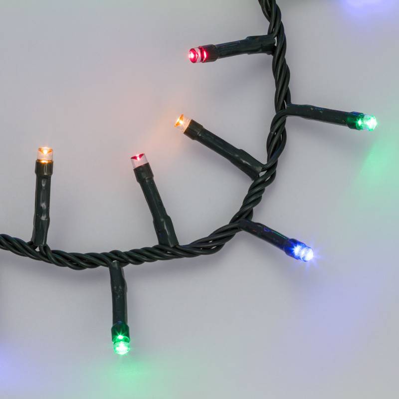 Lotti - Guirlande multicolore 40,5M Boa 6cm 2000 LED 8 modes câble vert Lotti - Imagen 4
