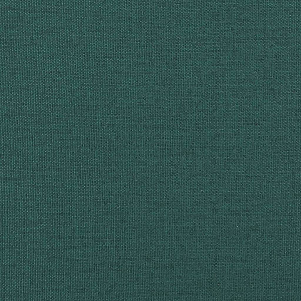 Maison Chic - Chaise longue | Transat | Bain de soleil Vert foncé 55x64x80 cm Tissu - Image 7
