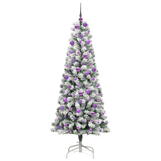 ComfortXL - Sapin de Noël Tout-en-un 180 cm, Artificiel Lumineux avec Boules et Cimier Inclus – ComfortXL Outdoor Living - Image 4