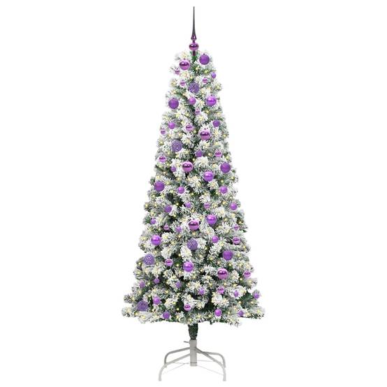 ComfortXL - Sapin de Noël Tout-en-un 180 cm, Artificiel Lumineux avec Boules et Cimier Inclus – ComfortXL Outdoor Living - Image 3