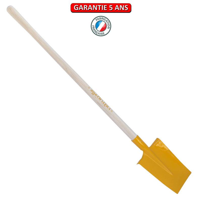Outils Perrin - Bêche standard manche pomme 105cm - Bêche 24cm -Miel Outils Perrin