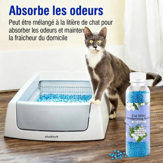 DtopbuyAge - Perles désodorisantes pour litière de chat DtopbuyAge - Image 2
