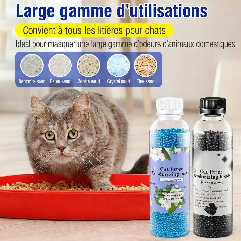 DtopbuyAge - Perles désodorisantes pour litière de chat DtopbuyAge - Image 4