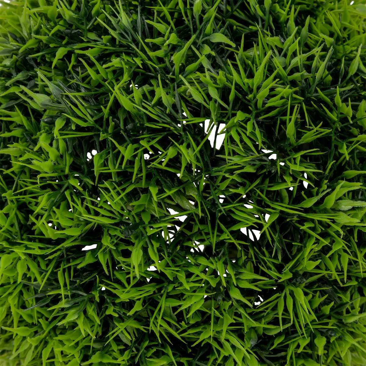 Boule d'Herbe Artificielle "Carly" 18cm Vert - Image 2