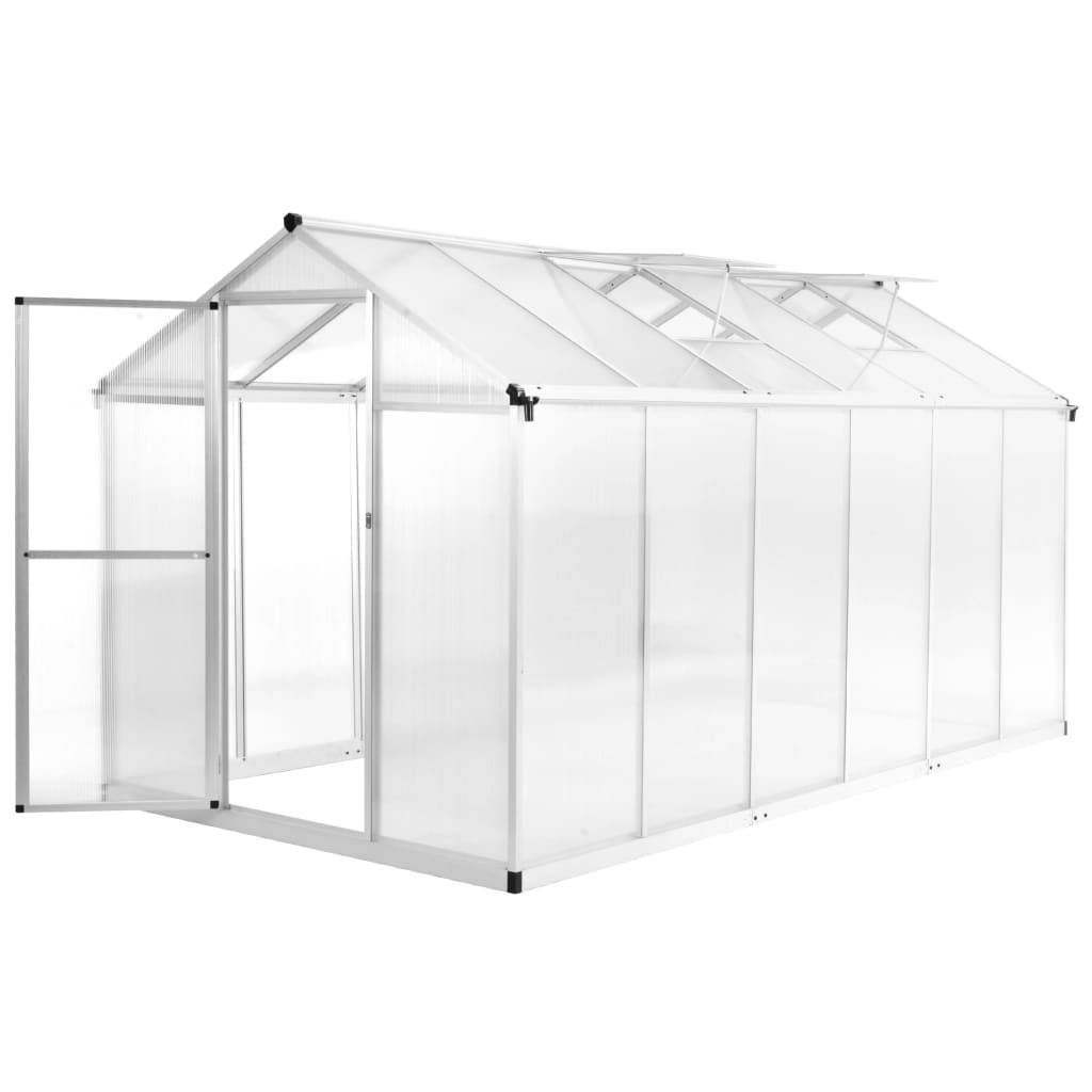 ComfortXL - Serre Jardin Aluminium Polycarbonate Culture Plantes Résistante UV 6,87m² Transparente - ComfortXL Outdoor Living - Image 1