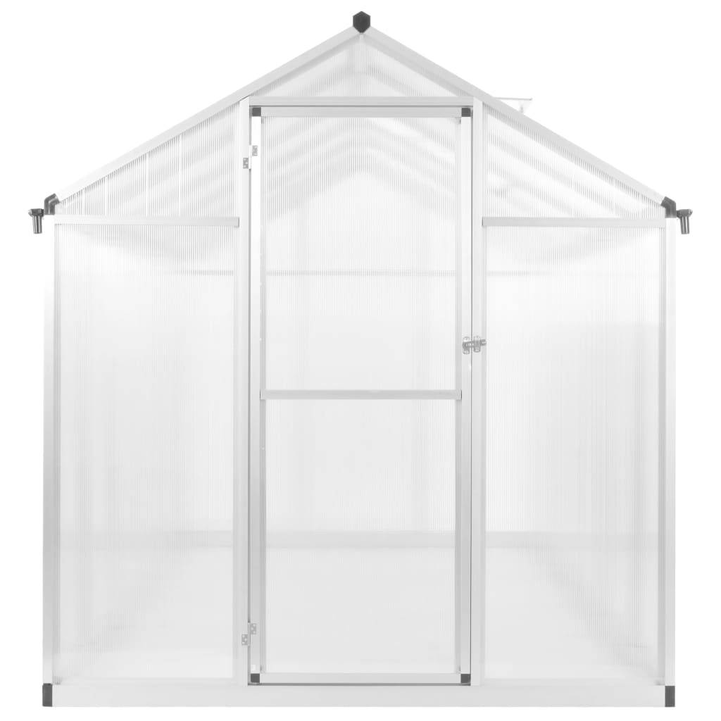 ComfortXL - Serre Jardin Aluminium Polycarbonate Culture Plantes Résistante UV 6,87m² Transparente - ComfortXL Outdoor Living - Image 3