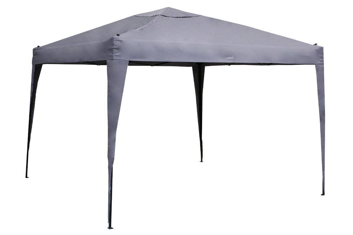 Hesperide - Tonnelle pliante "Easy up" ardoise 3x3m en aluminium traité époxy Hespéride - Imagen 2