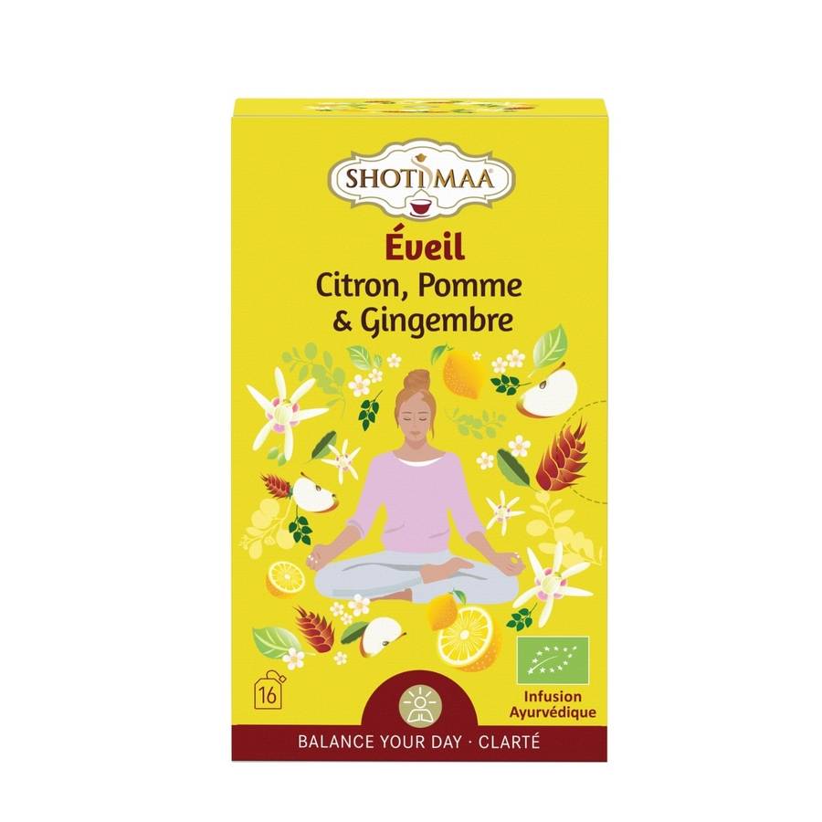 Tisane Bio Éveil Harmonie – Infusions Naturelles pour Harmoniser Vos Journées et Booster Votre Bien-Être - Ingrédients de haute qualité - Image 1