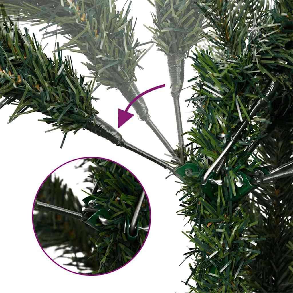 Vidaxl - Sapin de Noël Artificiel à Branches Articulées Vert 150 cm vidaXL 42019322 - Image 9