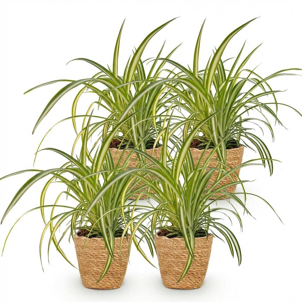 La Green Touch - Chlorophytum Comosum Variegatum - H30cm - Image 4