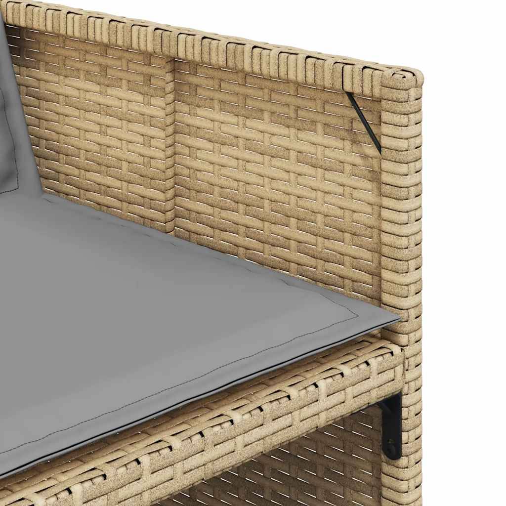 Prolenta Premium - Chaises de jardin rotin beige 50,5 x 54 x 79 cm - Prolenta premium p3110.8 - Image 10
