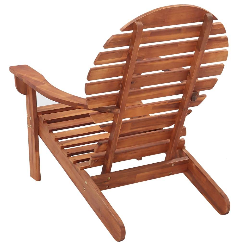 Vidaxl - Chaise Adirondack Bois d'acacia massif vidaXL 46321 - Imagen 5