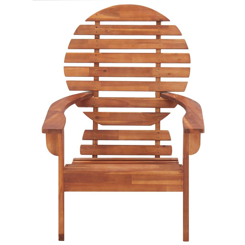 Vidaxl - Chaise Adirondack Bois d'acacia massif vidaXL 46321 - Imagen 2