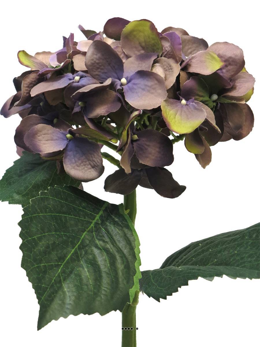 Artificielles - Hortensia artificiel en branche, H 48 cm Lavande - BEST - couleur: Lavande - Imagen 3