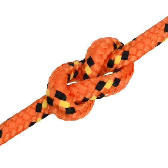 Corde de bateau Orange 8 mm 250 m Polypropylène Maison Chic - Image 5