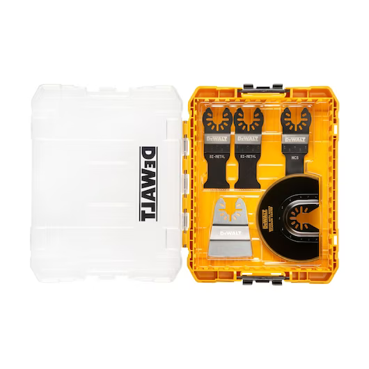 Coffret de 5 accessoires oscillants pour multi-outils - DEWALT - DT20761-QZ - Image 2