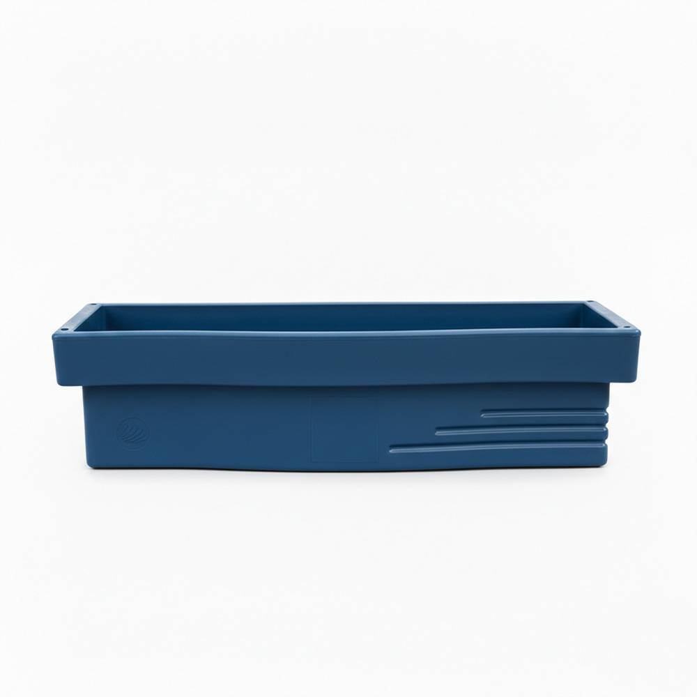 Jardinière design effet pierre 70l avec réserve d'eau-plast'up rotomoulage - Imagen 1