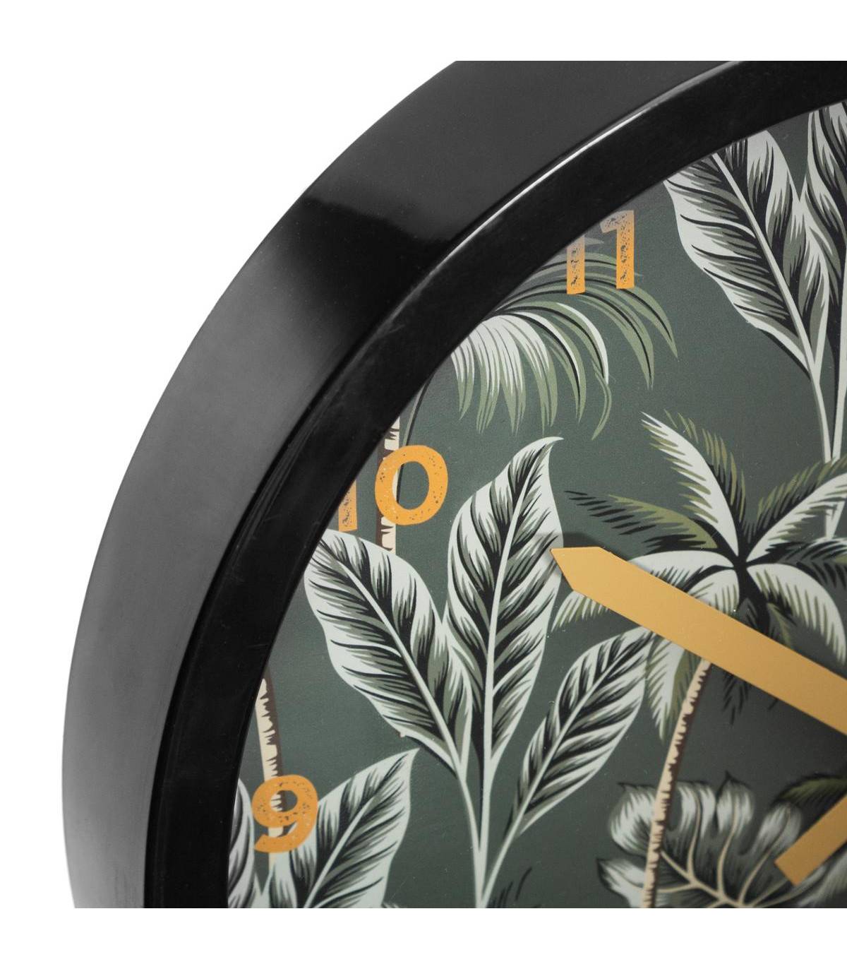 Pendule murale design Tropique  D 22 cm - Imagen 2