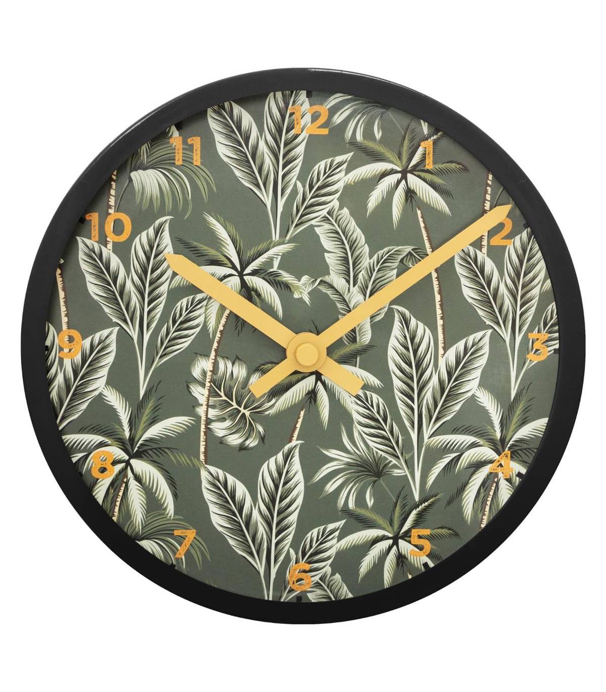 Pendule murale design Tropique  D 22 cm - Imagen 1