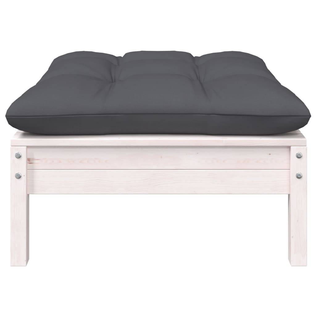 Prolenta Premium - Banc de jardin Blanc 64 X 127 cm - Prolenta Premium - Image 4
