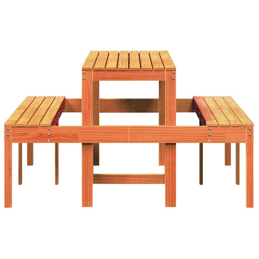 Table bois composite Horrin Naturel 160 X 134 X 75 cm - P87211N - Image 5