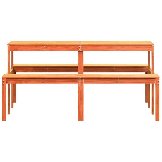 Table bois composite Horrin Naturel 160 X 134 X 75 cm - P87211N - Image 4