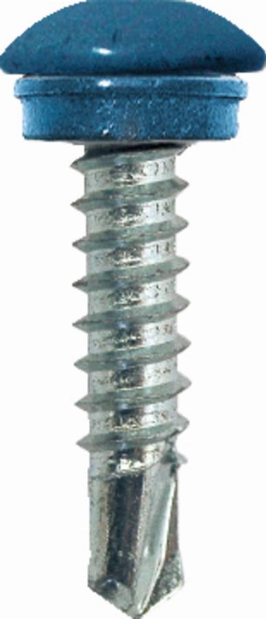 Vis autoperceuse ETANCO Belvis métal - Torx 20 Ø5.5x25 mm - rondelle alu/epdm Ø10 - RAL 9005 - Boite de 100 - 395393070 - Imagen 1