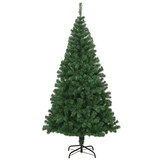 Vidaxl - Arbre de Noël artificiel avec branches épaisses vert 180 cm PVC vidaXL 321035 - Image 2