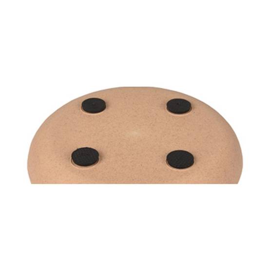 Gamelle avec écuelle en inox Rimboé 470 ml anti-dérapant couleur taupe. pour chien - Image 3
