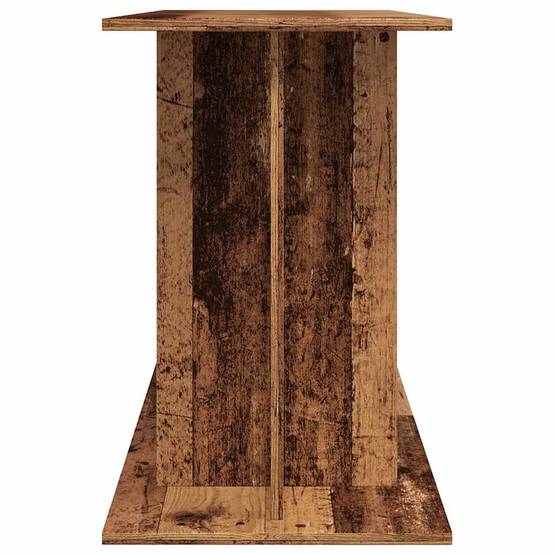 Meuble Aquarium XXL Bois Style Industriel avec Rangement 120x40x60 cm Vieux Bois - ComfortXL Outdoor Living - Image 5