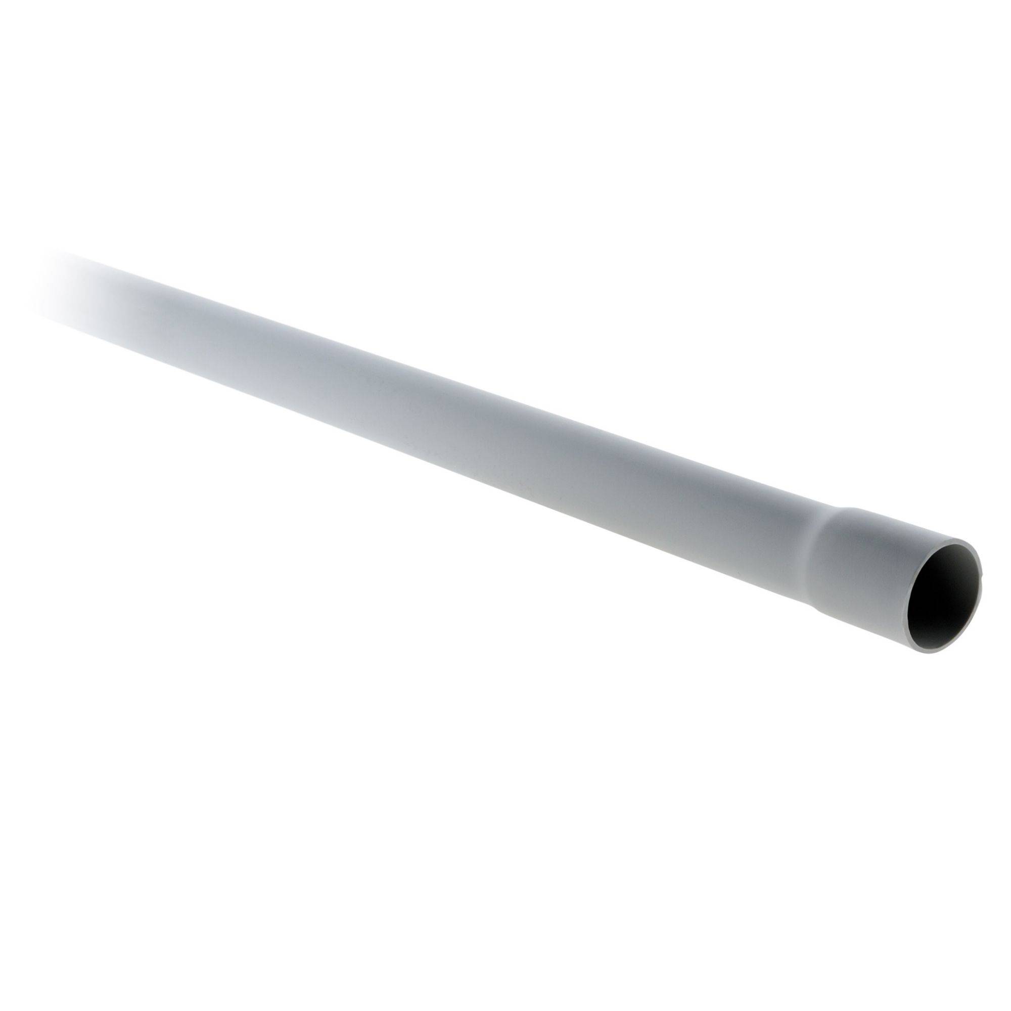 Zenitech - Tube IRL Tulipé Ø20mm Longueur 2m gris